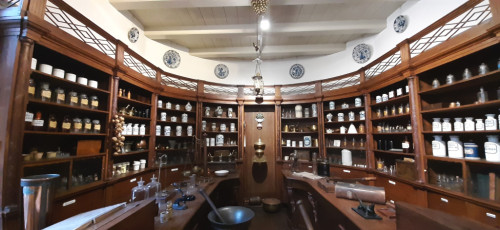 Museum_Gouda De historische stadsapotheek van Gouda in het Catharina Gasthuis © foto Wilma_Lankhorst
